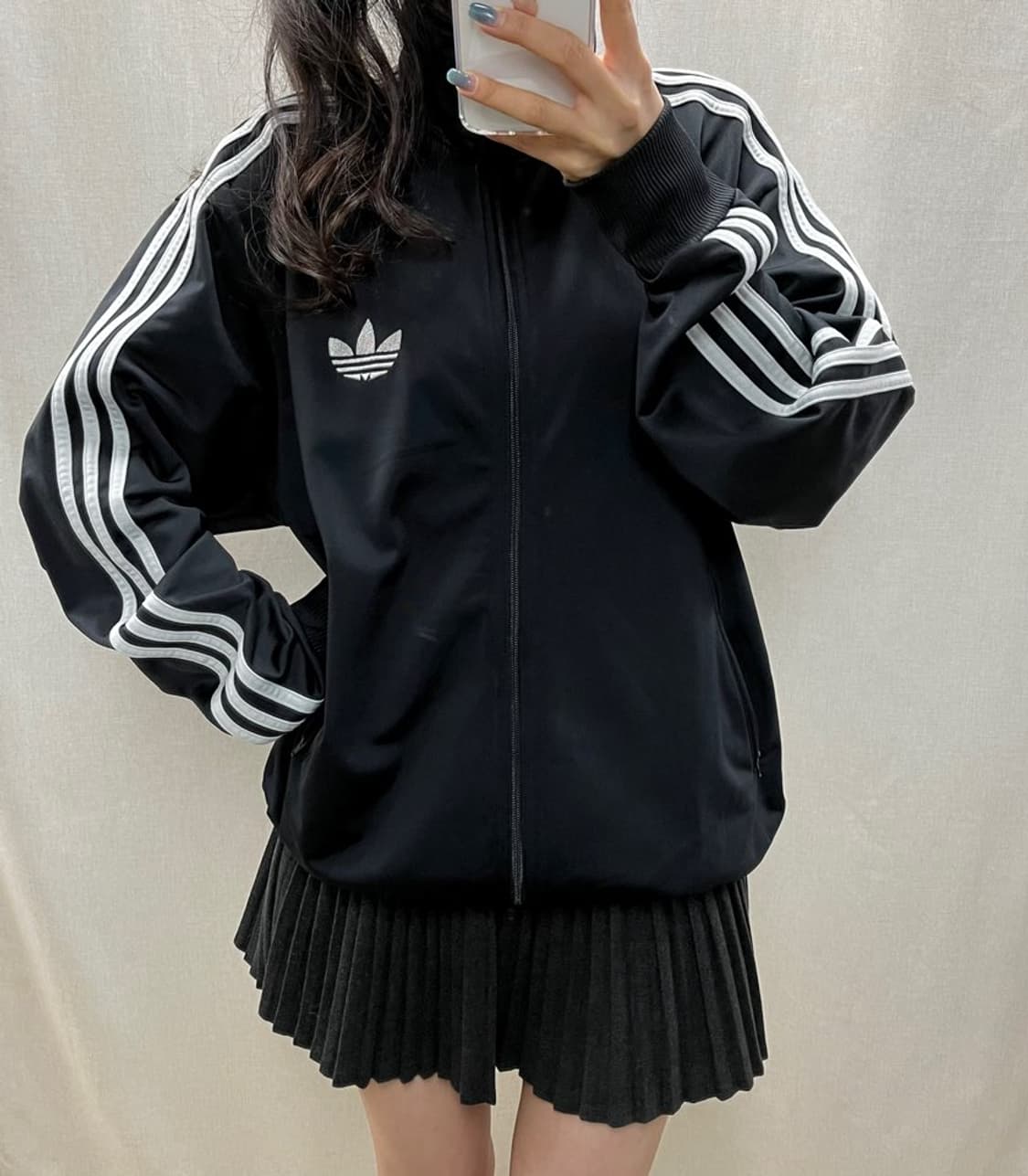 아디다스 파이어버드 져지/블랙실버/#3550 상품이미지3