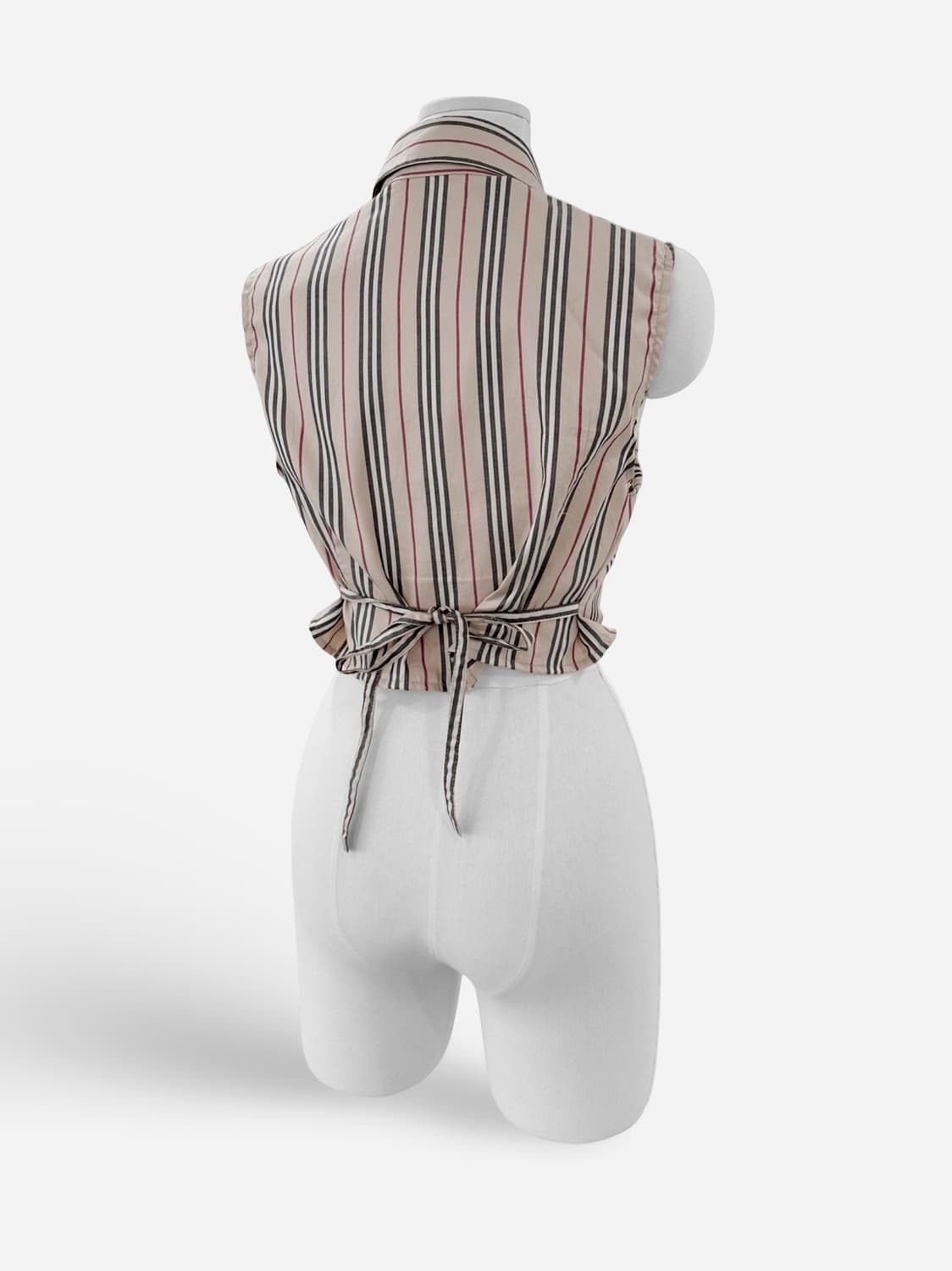 Burberry London Stripe Crop Shirt 상품이미지3