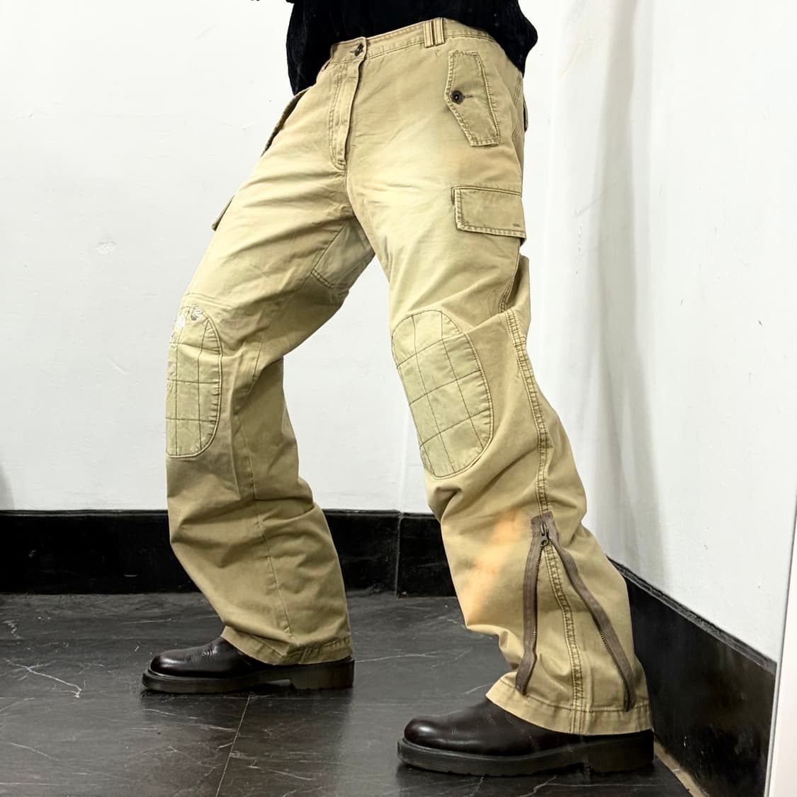 에드하디 스컬 와이드 카고 팬츠 상품이미지4