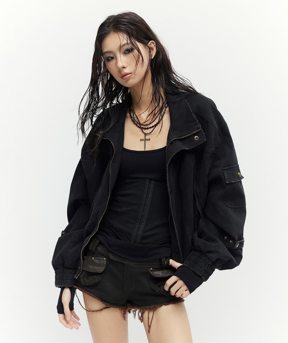 로우픽셀 자켓 L 상품이미지1