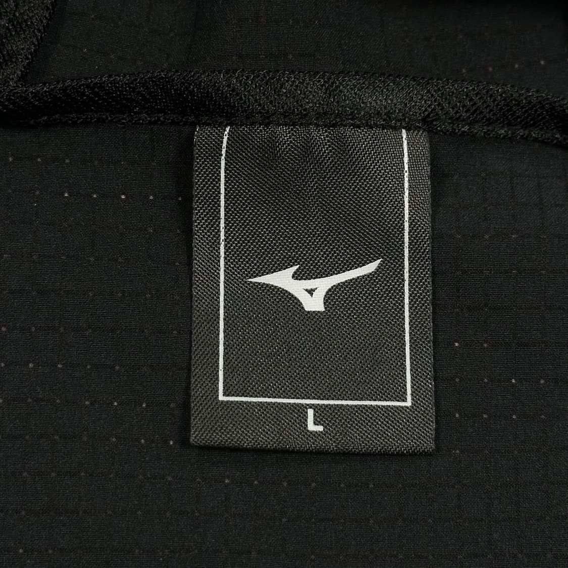 미즈노 트레이닝 블랙 풀오버 바람막이 자켓 (L) 상품이미지5