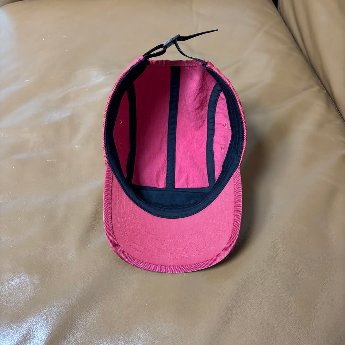 슈프림 캠프캡 모자 박스로고 24FW 메쉬 포켓 레드 상품이미지7