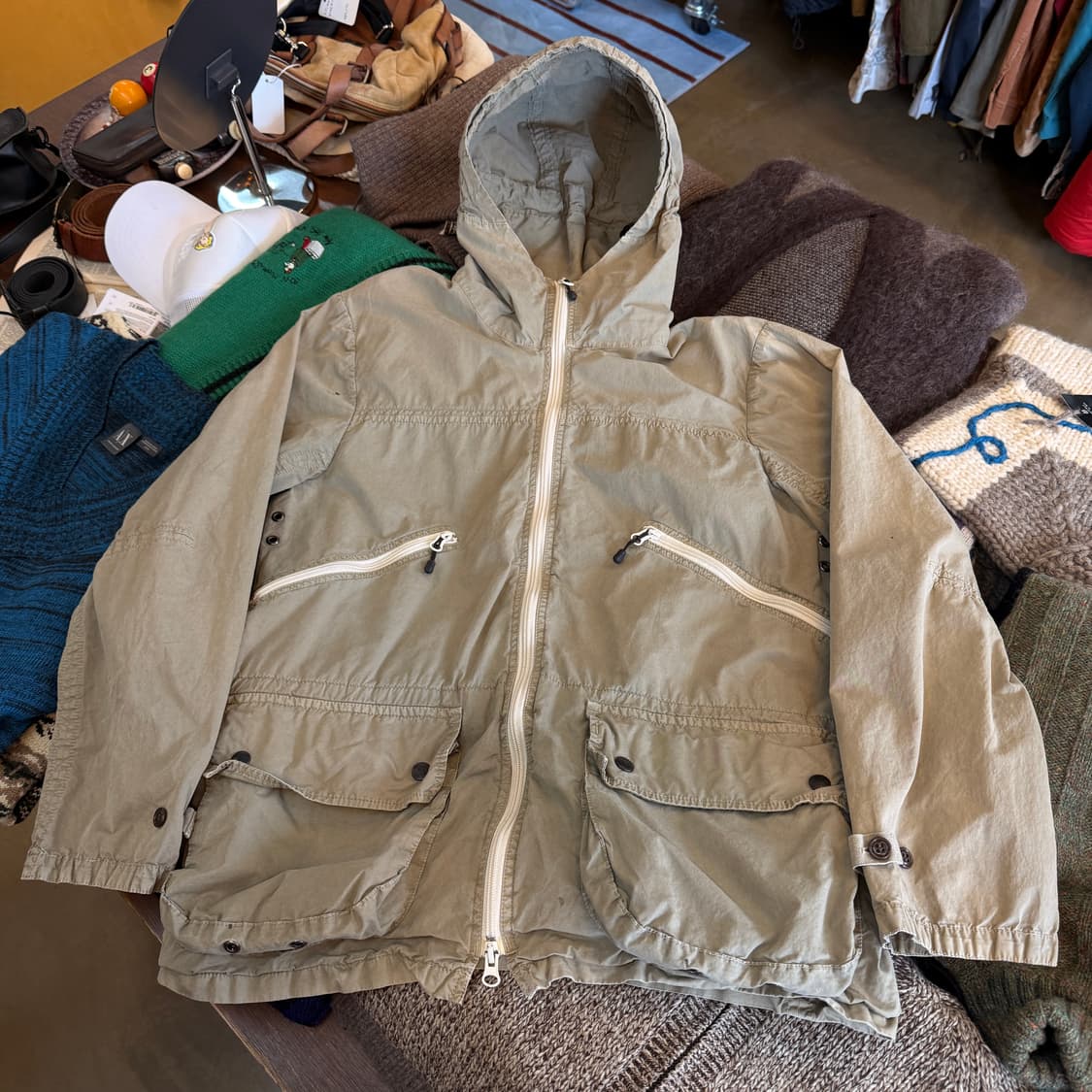 옴니갓 OMNIGOD 라이트 나일론 미리터리베이스 자켓 4 사이즈 상품이미지1