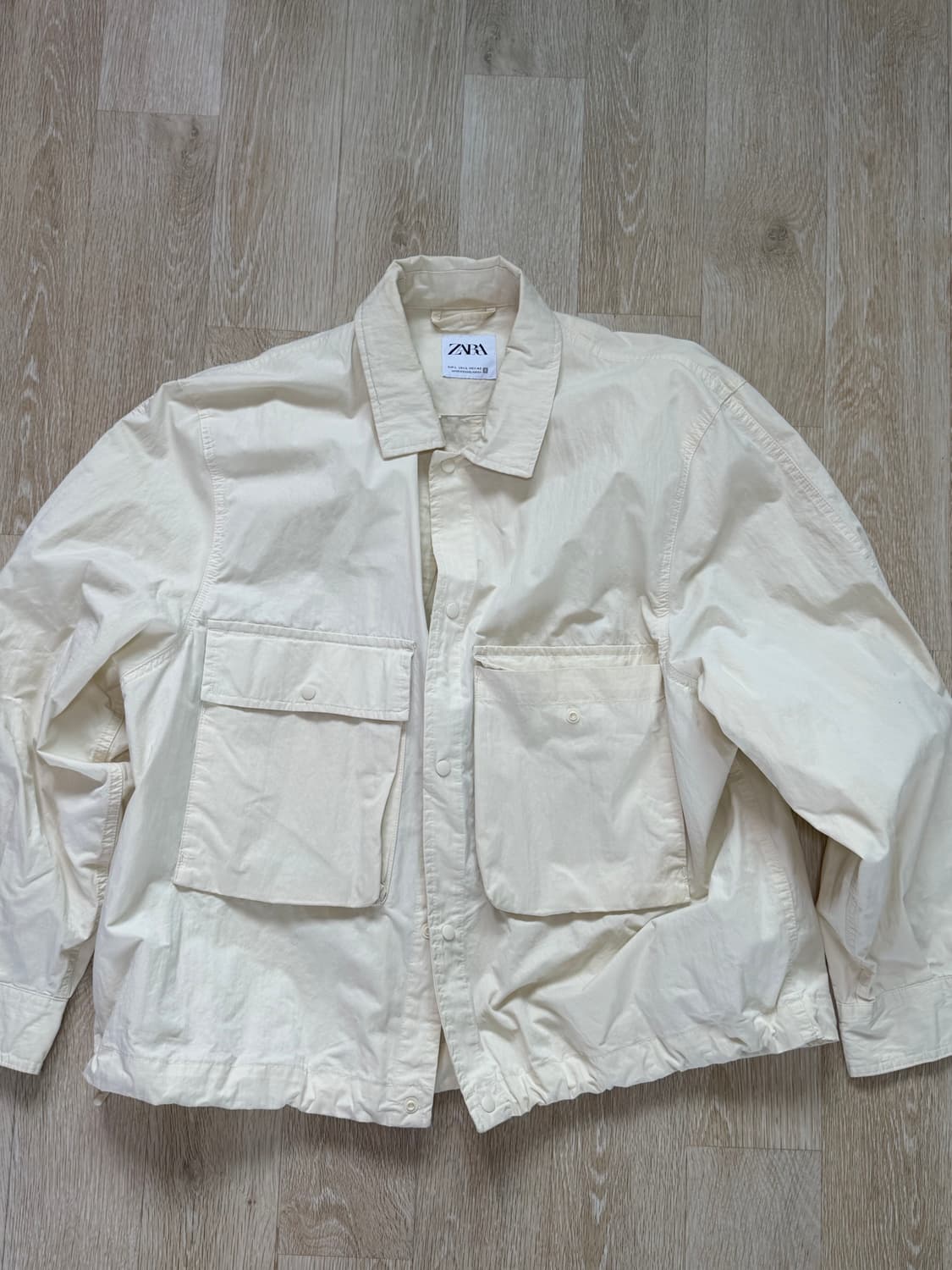 자라 나일론 블루종 상품이미지1