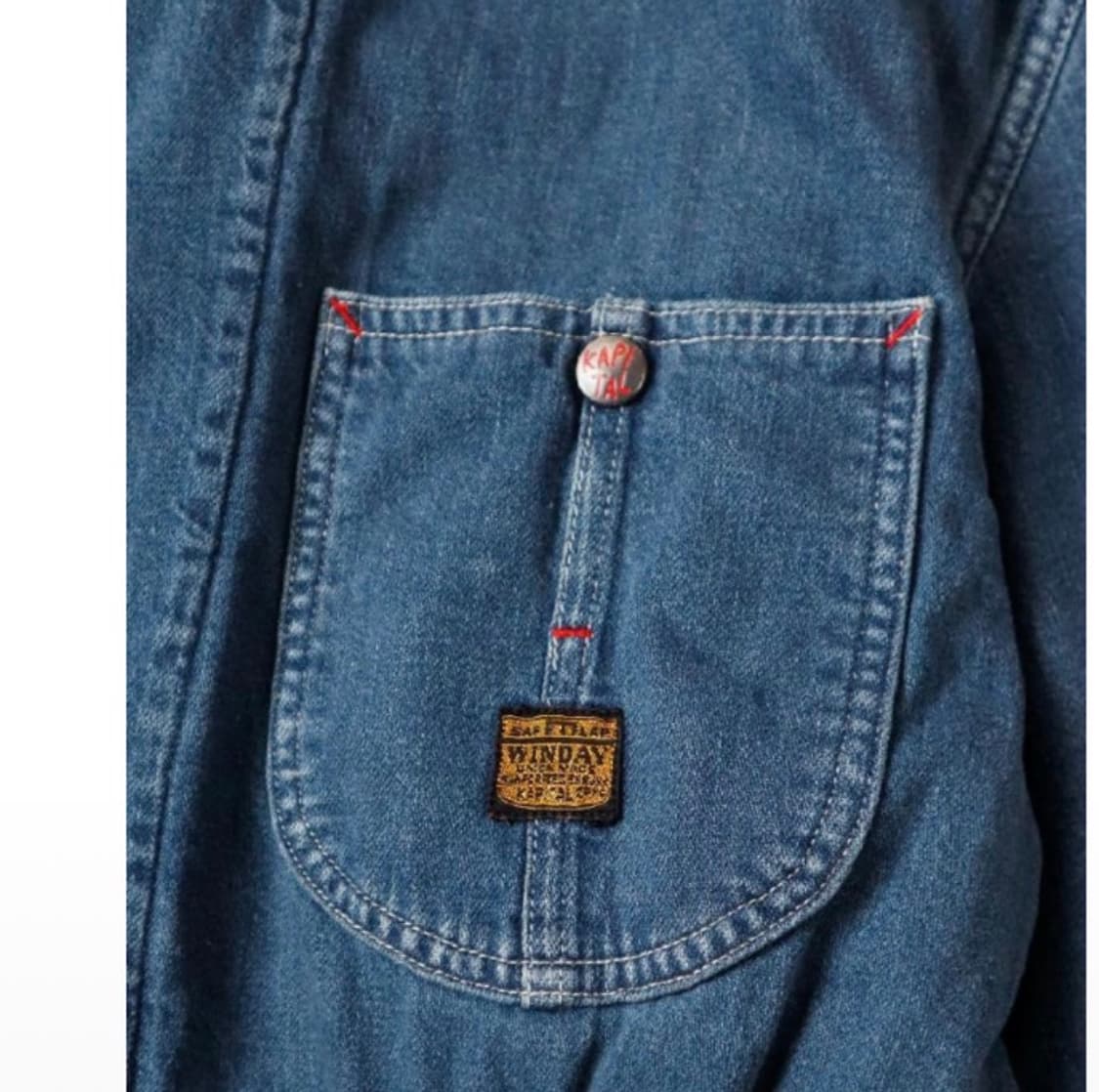 캐피탈 커버올 데님자켓 상품이미지6