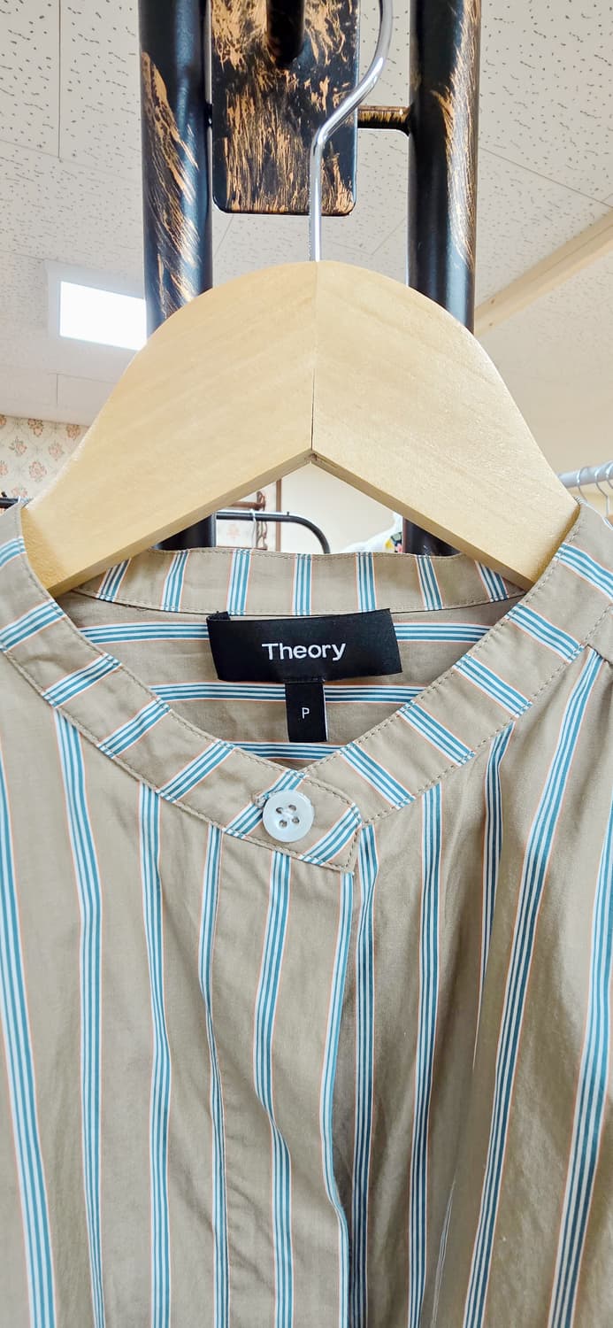 가단54/ Theory 띠어리 스트라이프 블라우스 (정품) 상품이미지2