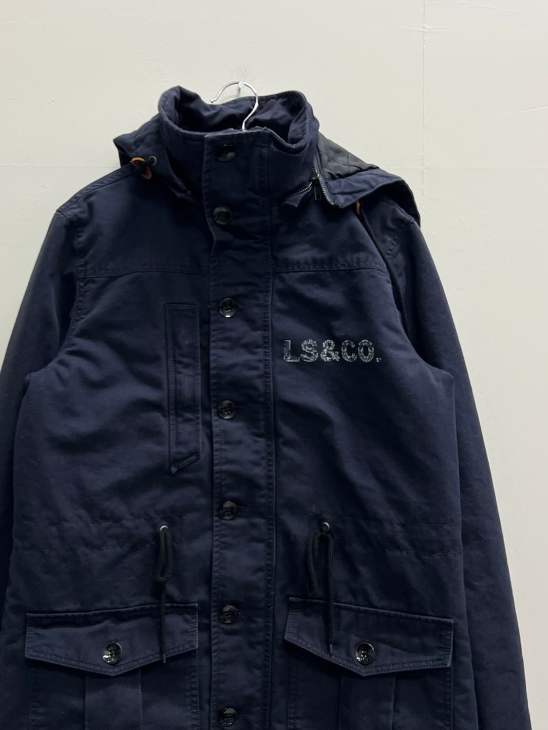 리바이스 사파리 야상 점퍼 네이비 상품이미지3