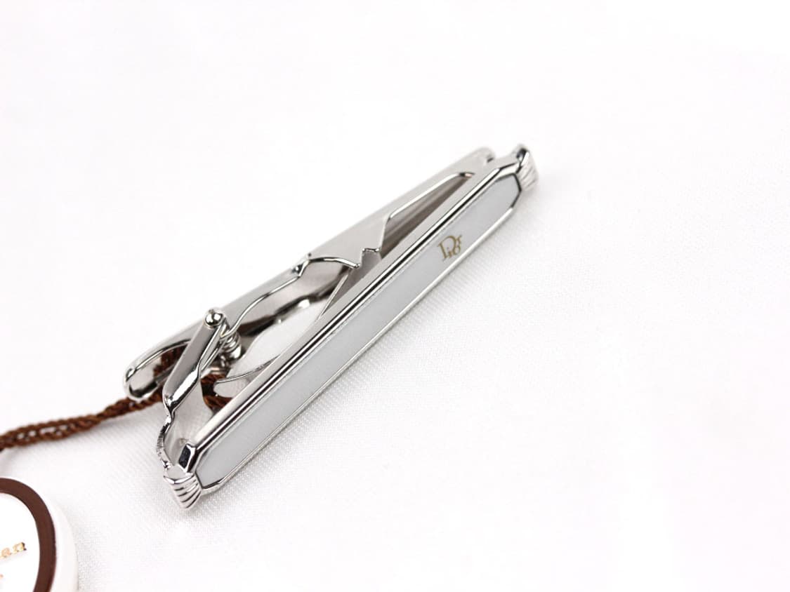 디올 S등급 5cm 은장 남자 명품 넥타이핀 빈티지 상품이미지3