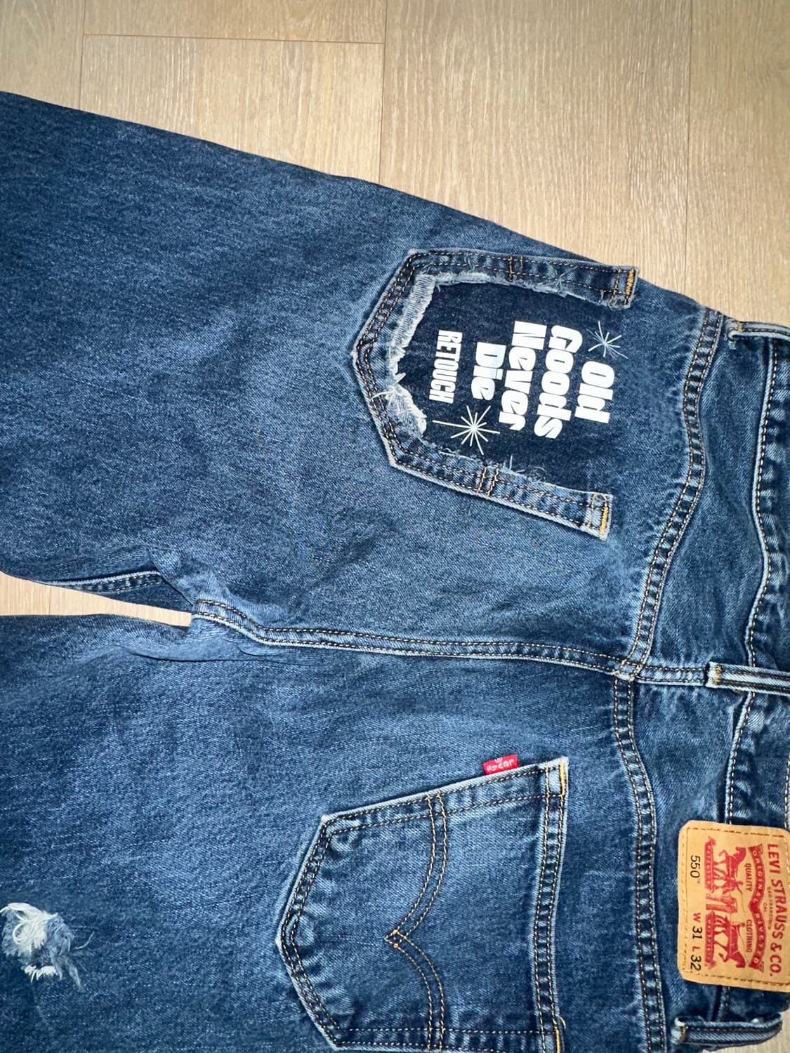 levis 리바이스 리터치 진 550 상품이미지3