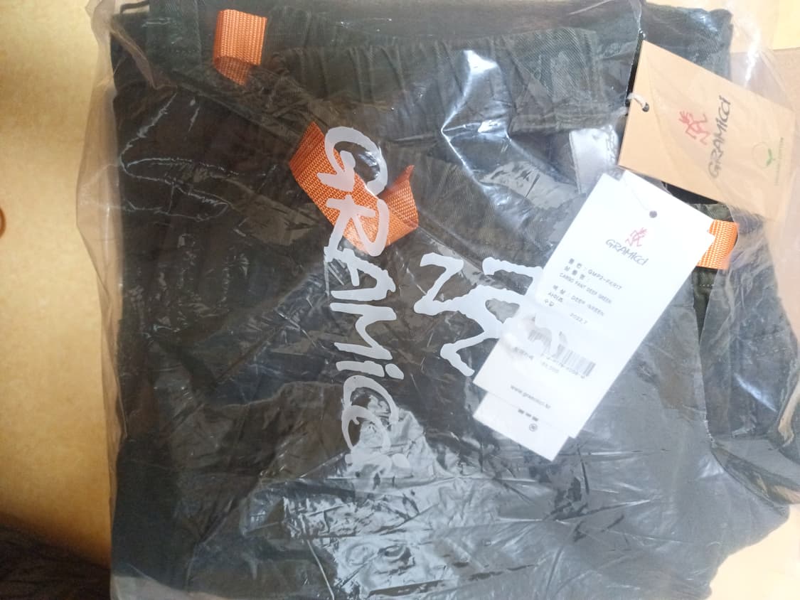 그라미치 인세인개러지 콜라보 카고팬츠사이즈 M 상품이미지2