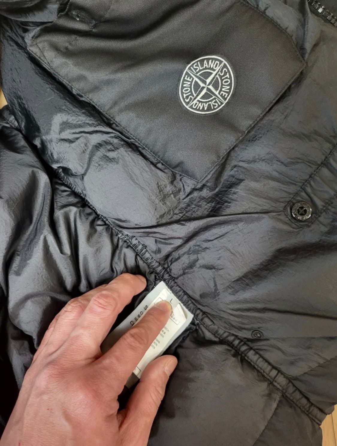 스톤아일랜드 패딩조끼 크링클랩스 베스트 상품이미지7