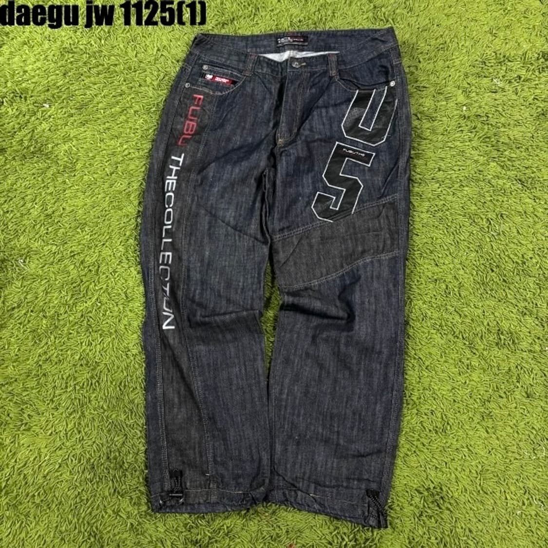 후부 올드스쿨 힙합 데님팬츠 상품이미지1