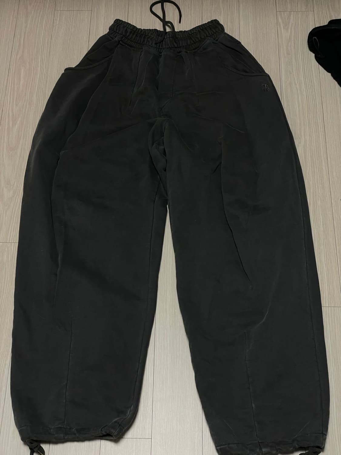 노이어 회색 트레이닝 바지 50 사이즈 상품이미지2