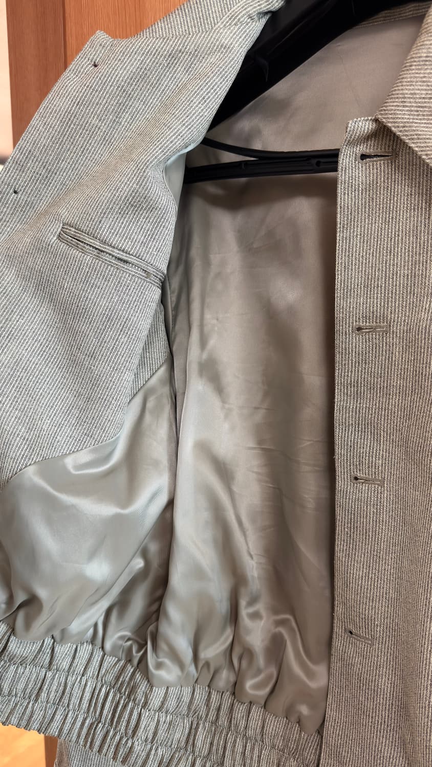 STU 스트라이프 밴딩 자켓 stripe banding jacket 상품이미지6