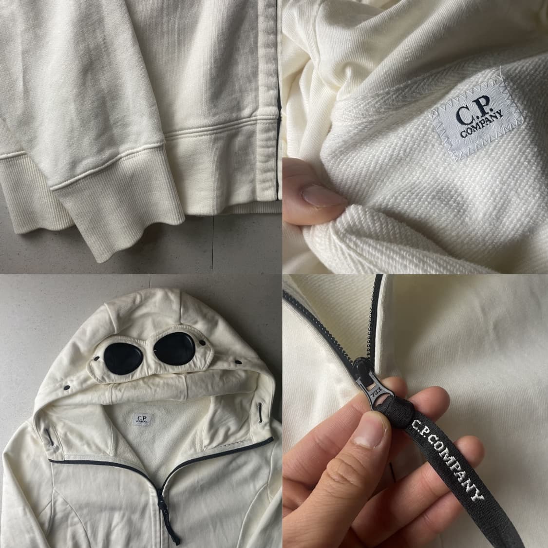 Cp컴퍼니 고글 후드집업 상품이미지3