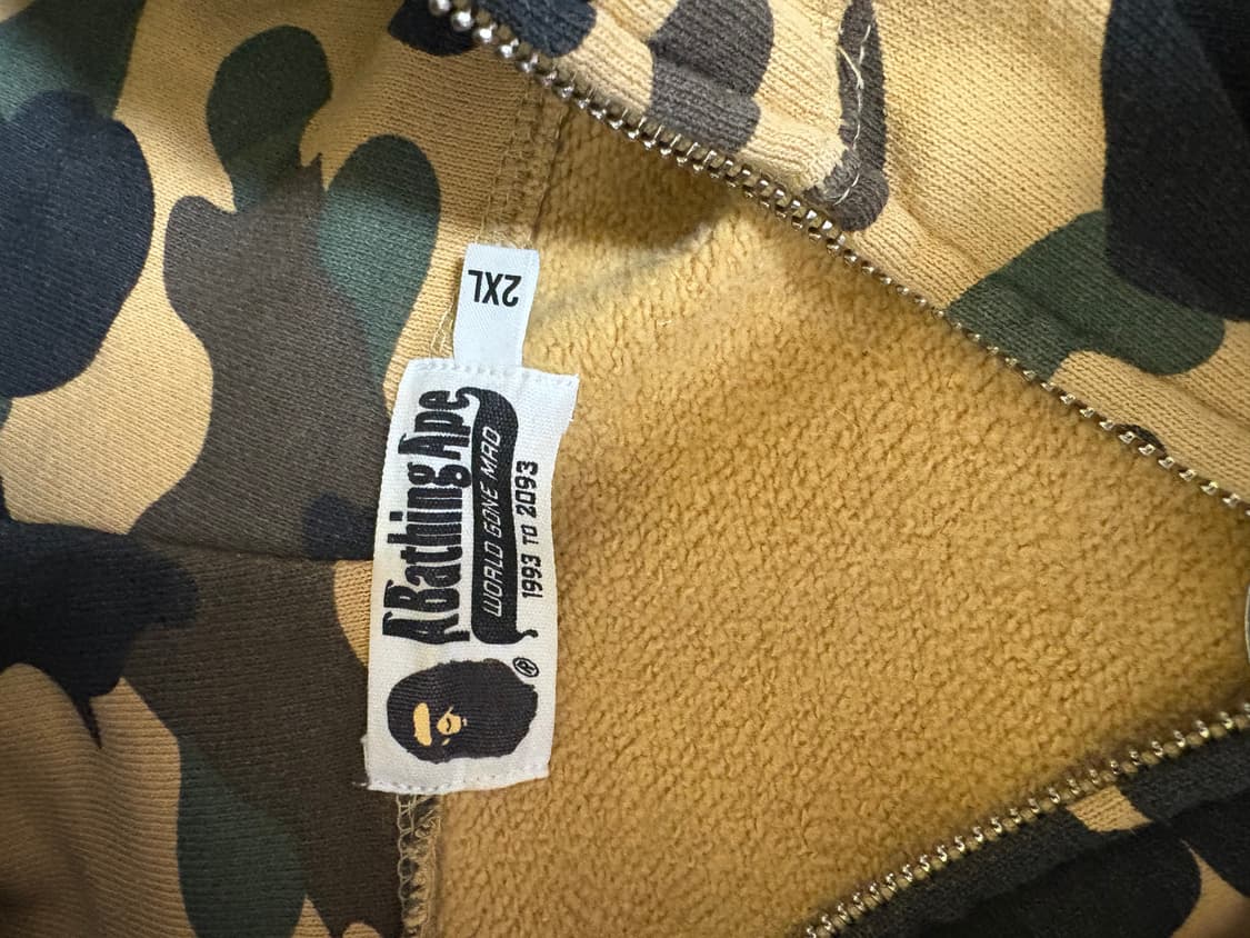 베이프ponr 후드집업 황계 2xl 상품이미지4