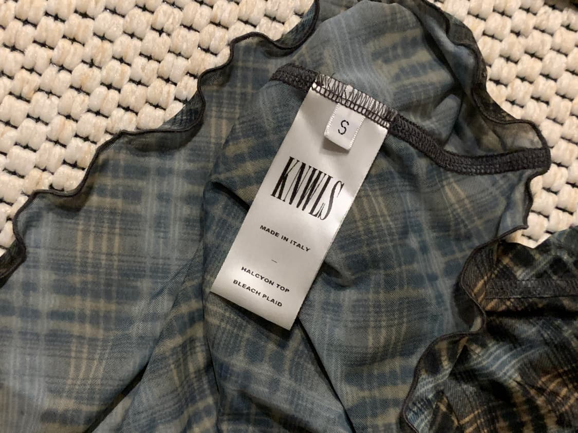 Knwls 져지 탑 s사이즈 상품이미지6