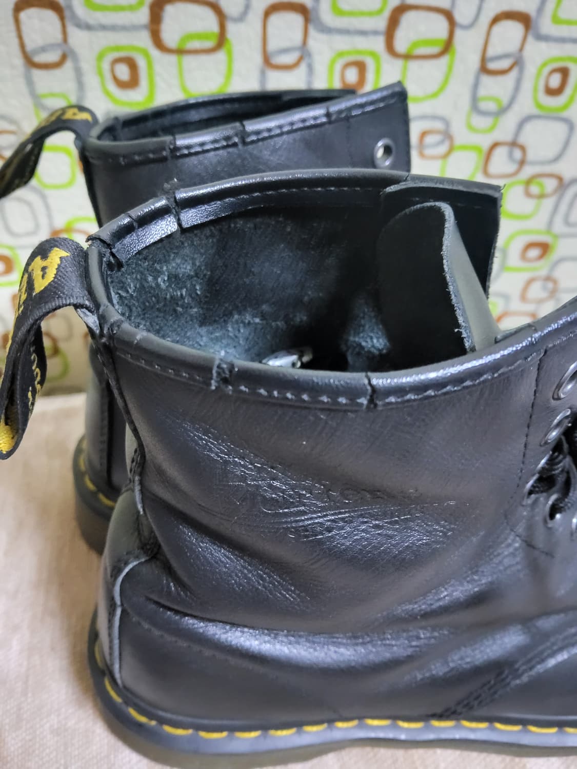 닥터마틴 8홀 1460모델 270사이즈 블랙  상품이미지4
