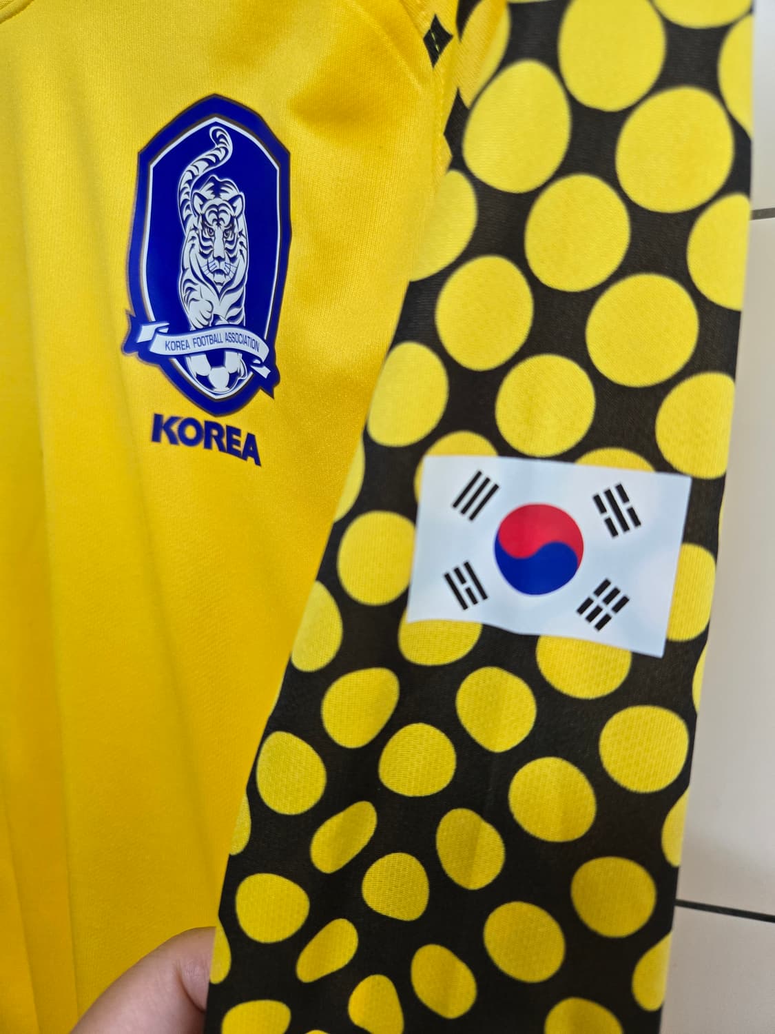 나이키  축구 국대 선수 지급용 유니폼 상품이미지3