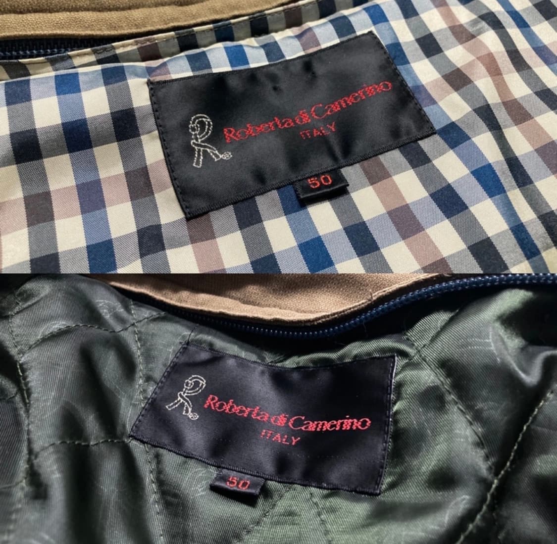 구제 이태리 디자이너 퀼팅 헌팅 필드자켓 상품이미지5