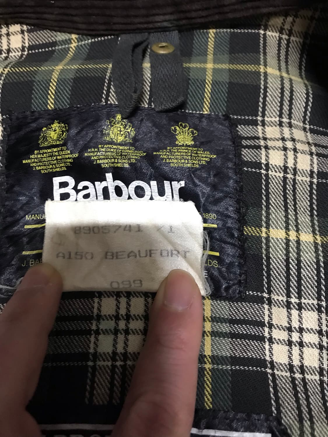 VTG 80’s 바버 뷰포트 자켓 상품이미지7