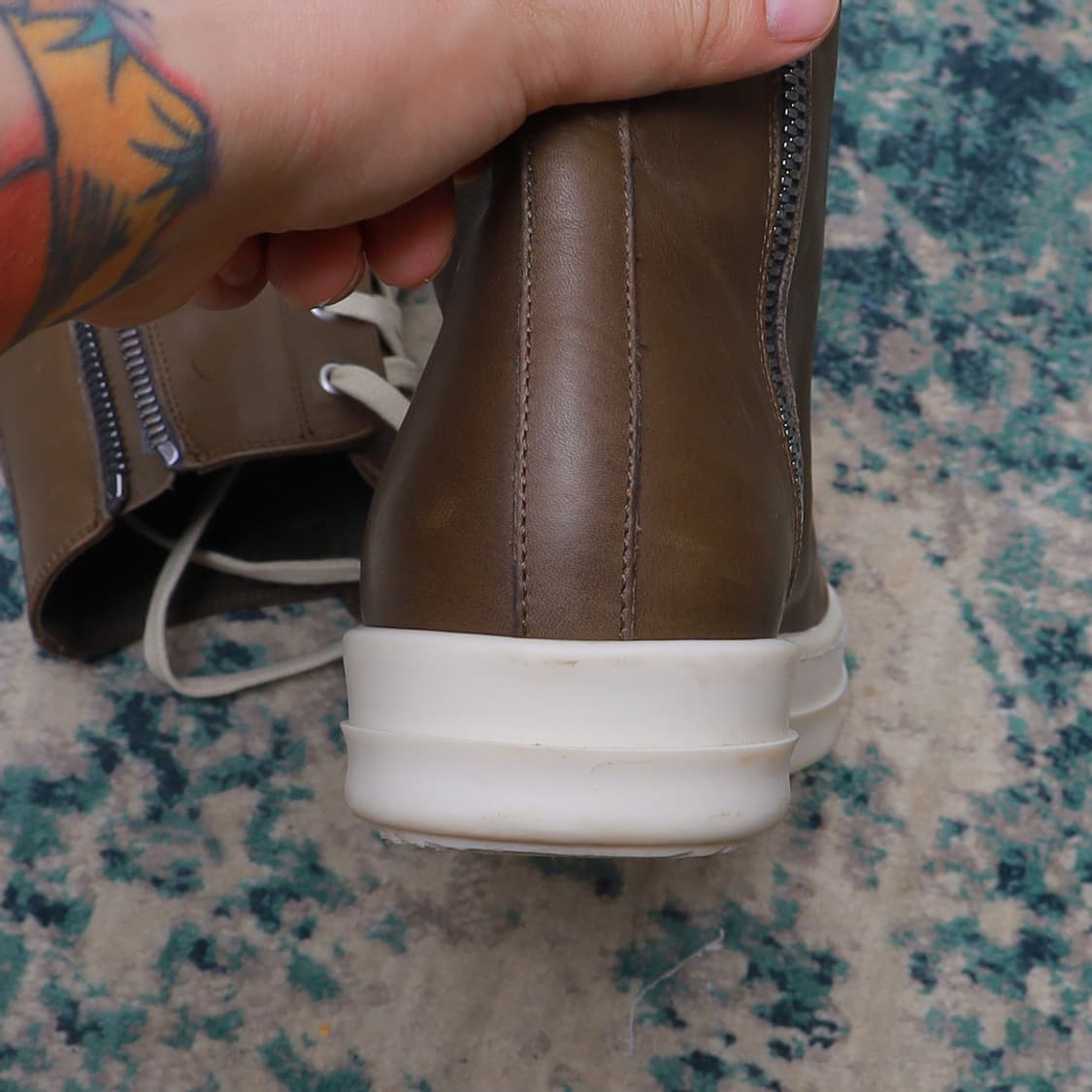 Rick Owens 릭오웬스 다크쉐도우 LOO 브라운 38 거의새상품 상품이미지7