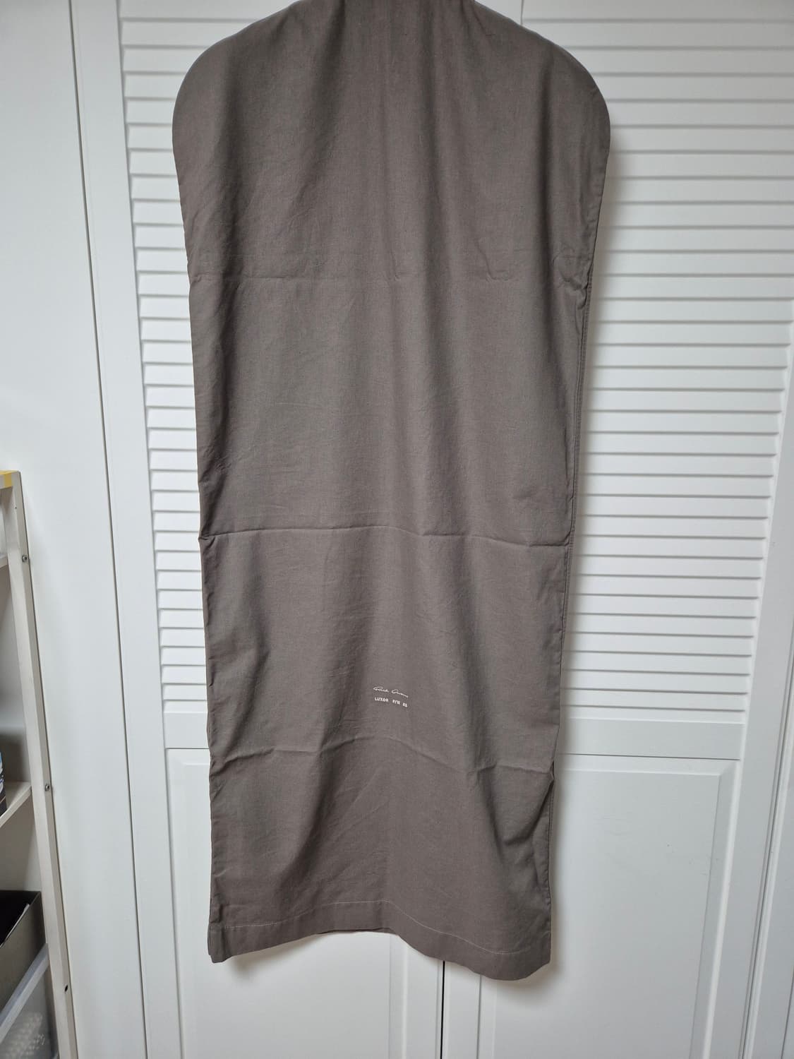 (새상품/48)릭오웬스 FW23 DRELLA 슬림 더블 코트 브라운 상품이미지7