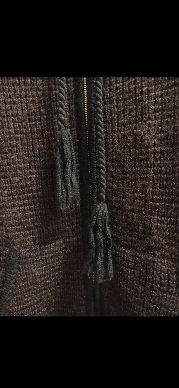 CAMOSHITA HOODIE MOHAIR ZIP UP SWEATER 상품이미지5