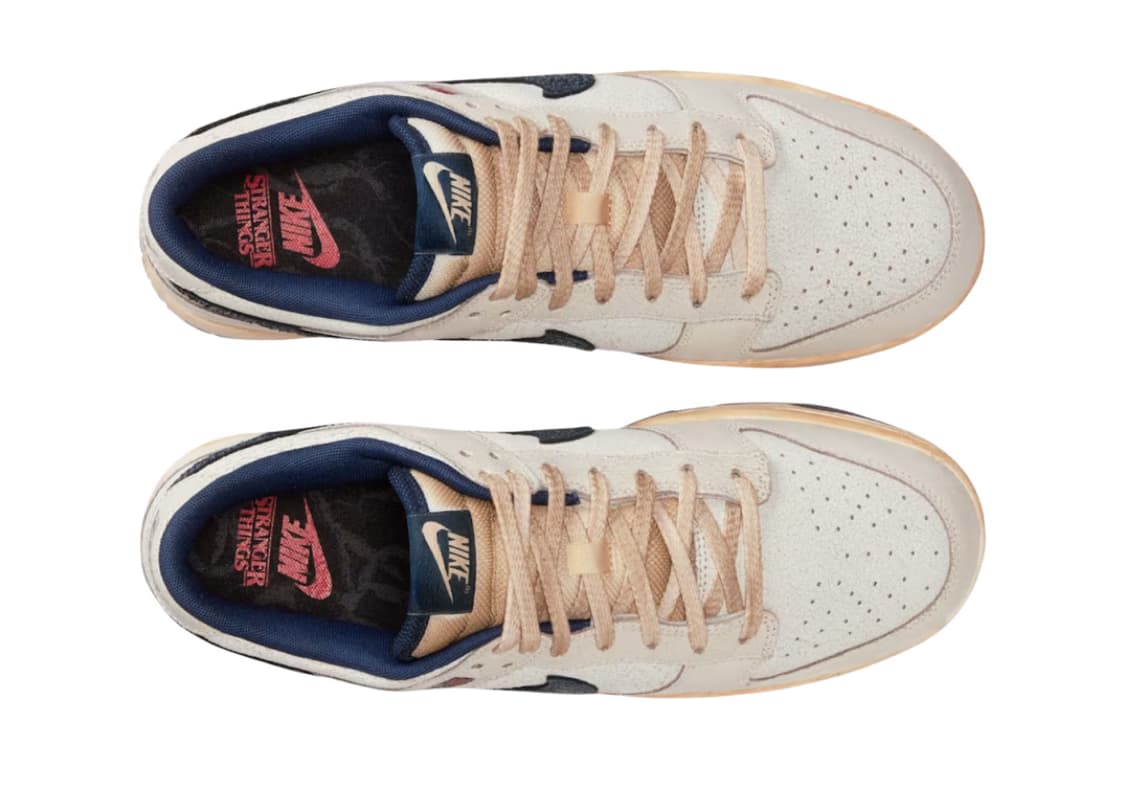 나이키 x 기묘한이야기 덩크로우 팬텀 미드나잇 네이비 280 상품이미지2