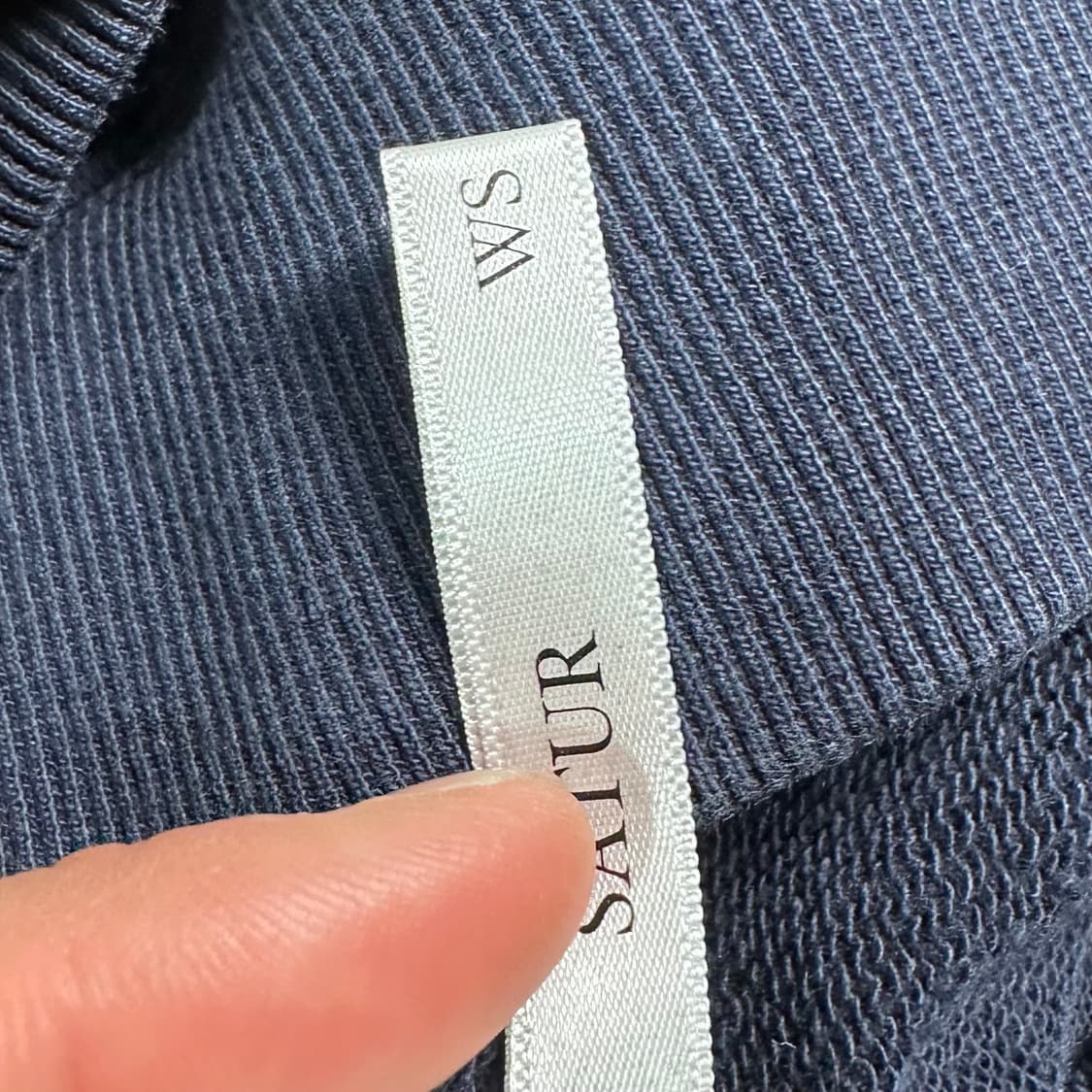 세터 우먼스 네이비 맨투맨  상품이미지6