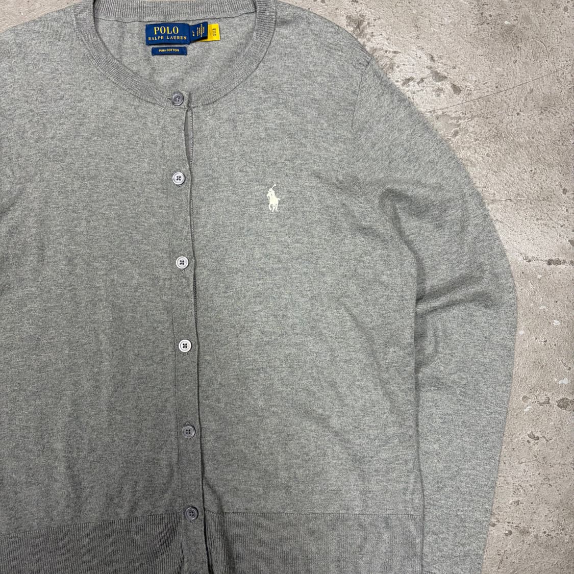폴로 피마 코튼 가디건[2400] 상품이미지3