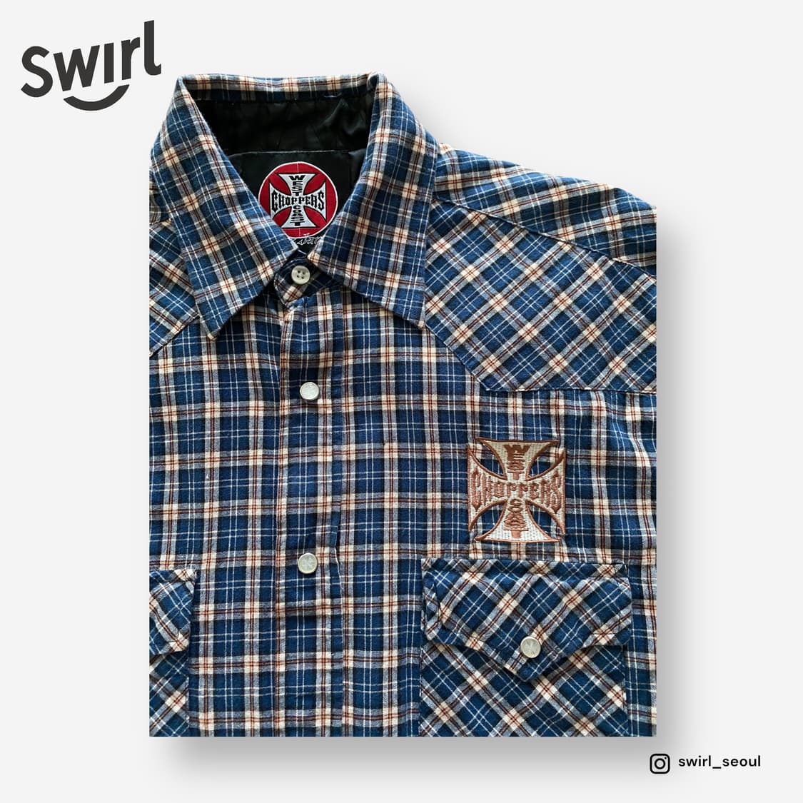 🌊West Coast choppers western shirts 상품이미지5