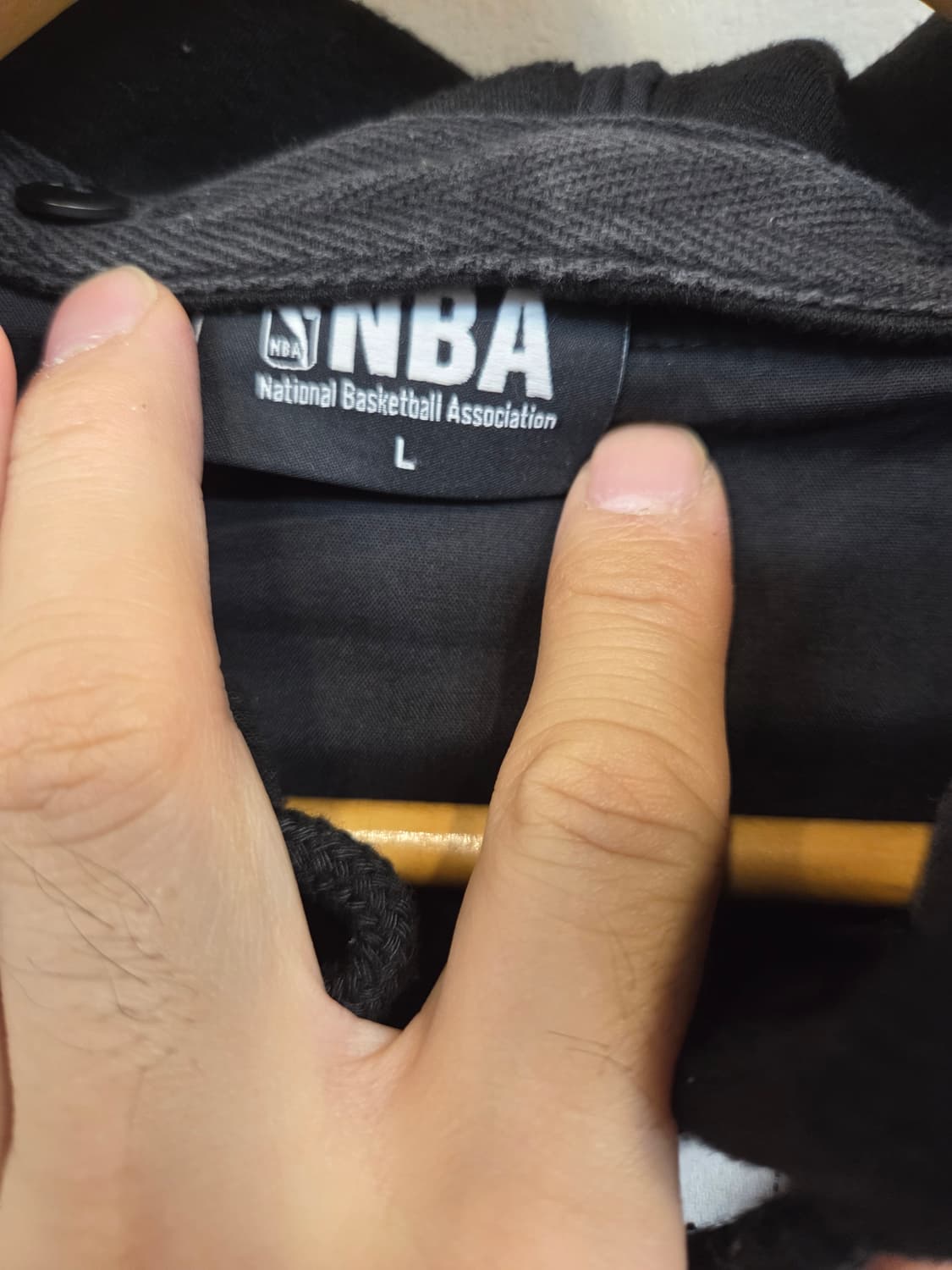 Nba 투웨이 체크 셔츠 후드자켓 L 상품이미지4