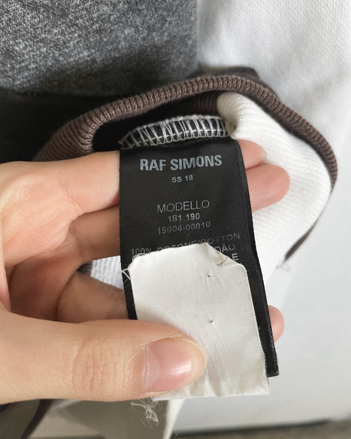 라프시몬스 18SS 블레이드 러너 크루넥 스웨트셔츠 상품이미지8