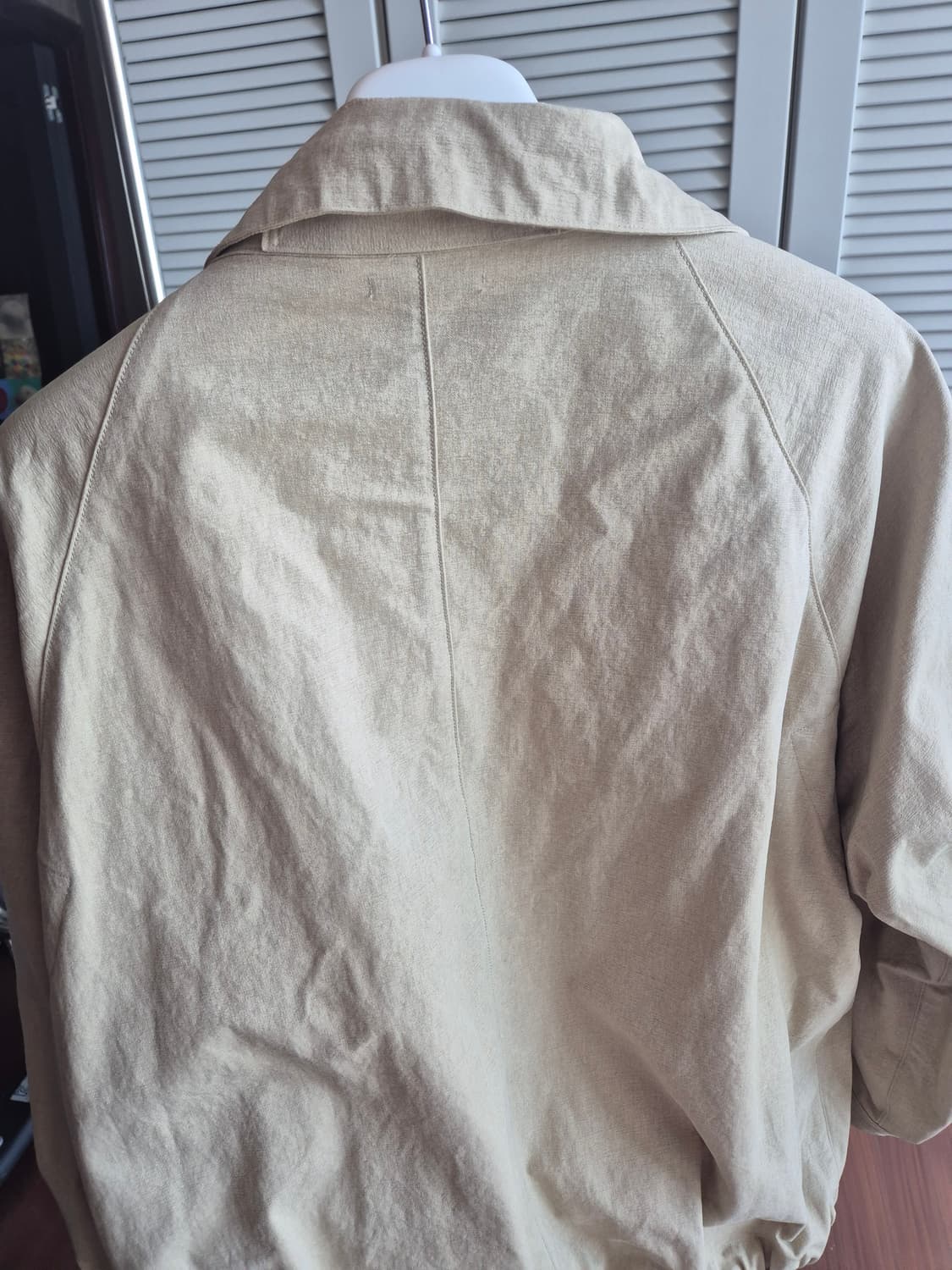 [4] 오라리 하드 트위스트 캔버스 블루종 베이지 상품이미지3