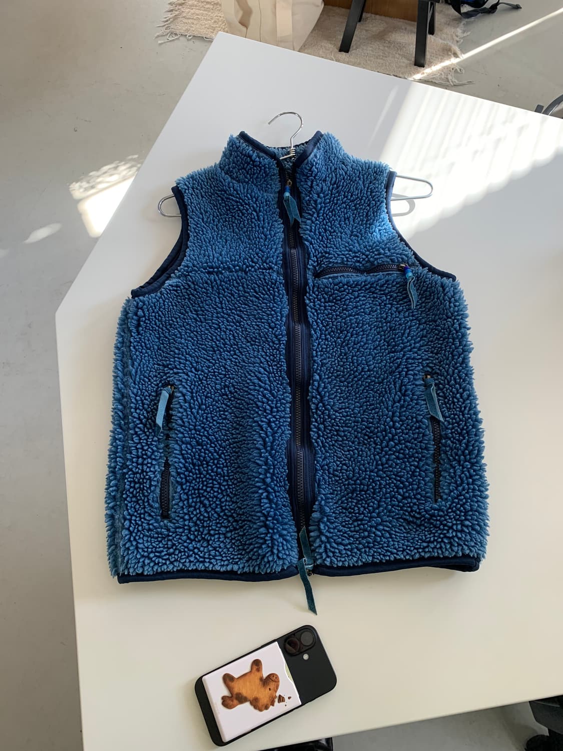 Remi relief 레미 릴리프 플리스 베스트 집 업 상품이미지2