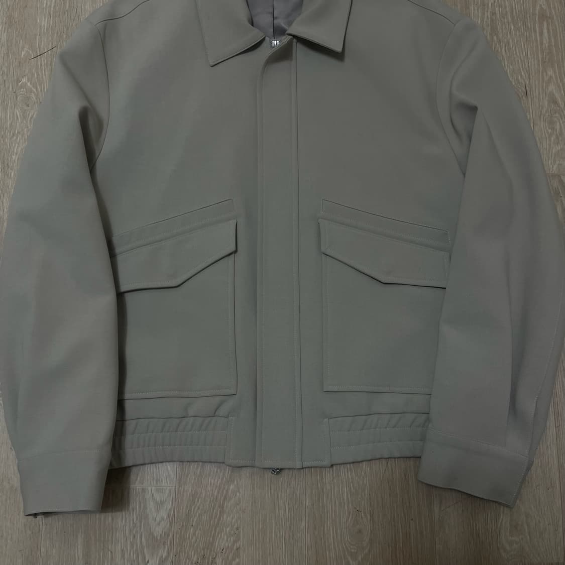 드로우핏 남성 미니멀 포켓 블루종 자켓 L/100  상품이미지3