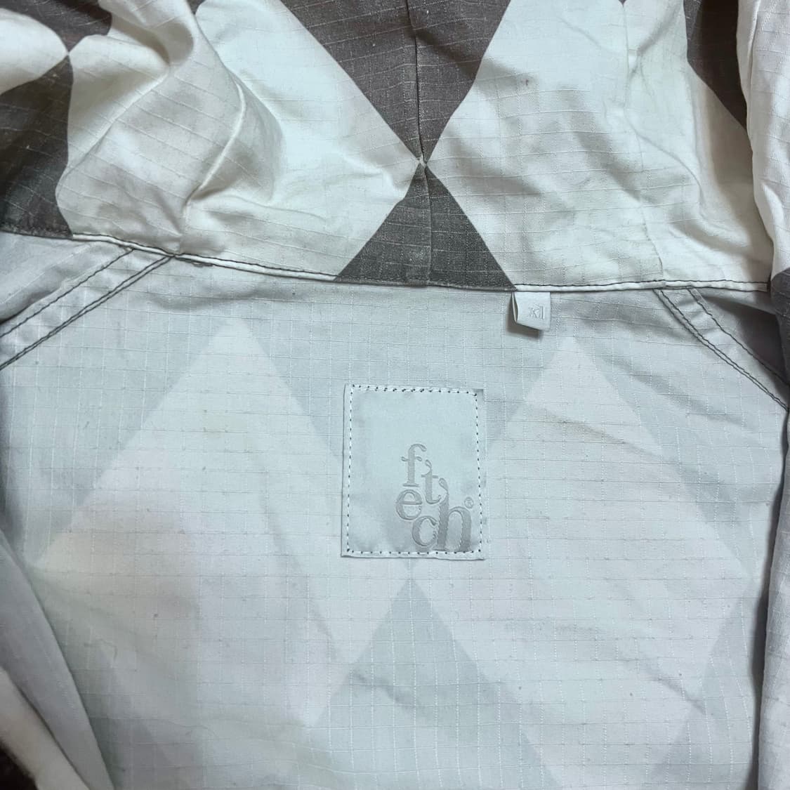 (XL) 페치선데이 체커보드 후디 바람막이 상품이미지6