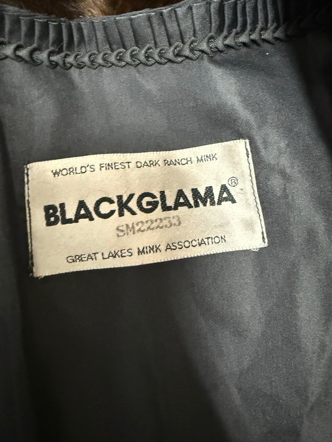 블랙그라마 풀스킨 롱 밍크코트 상품이미지4