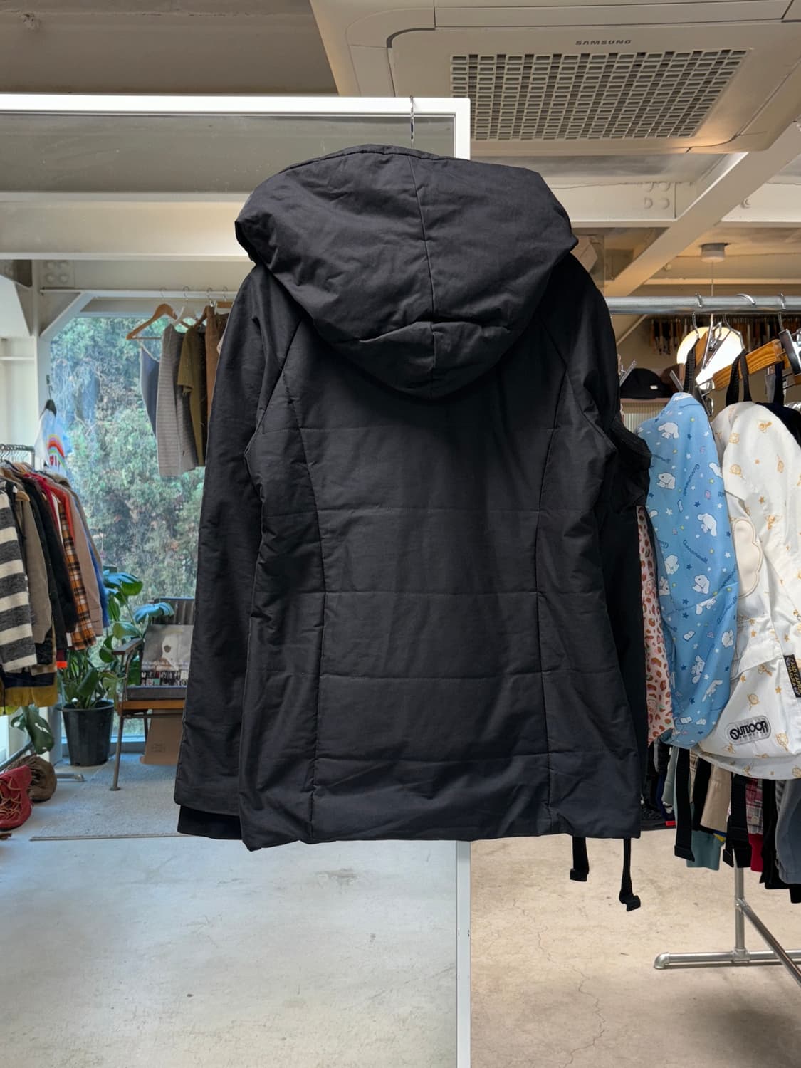 Sarah pacini 비대칭 패딩 상품이미지2