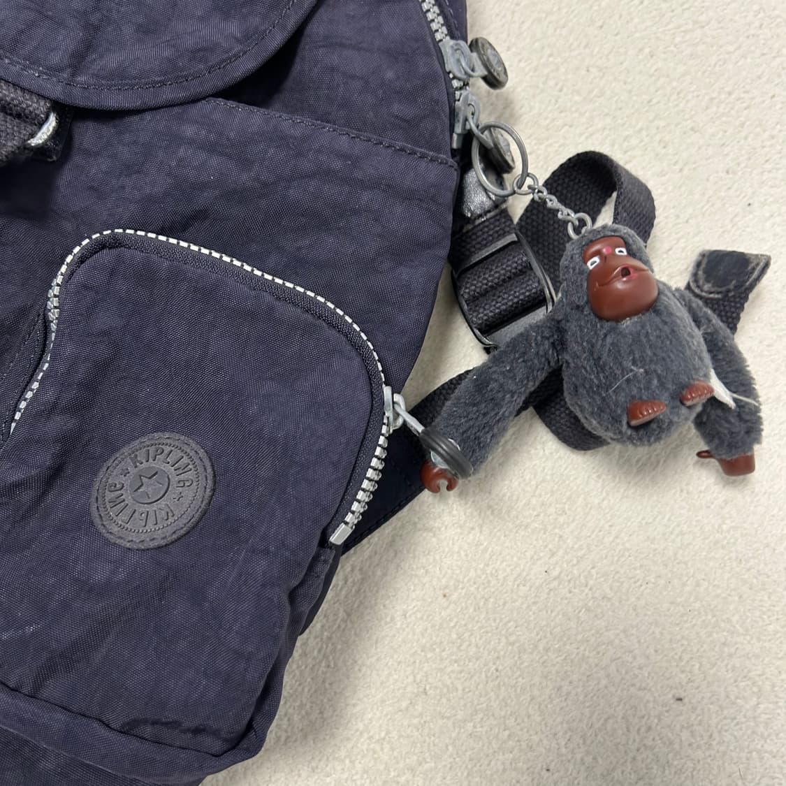 Kipling Navy Backpack 상품이미지4