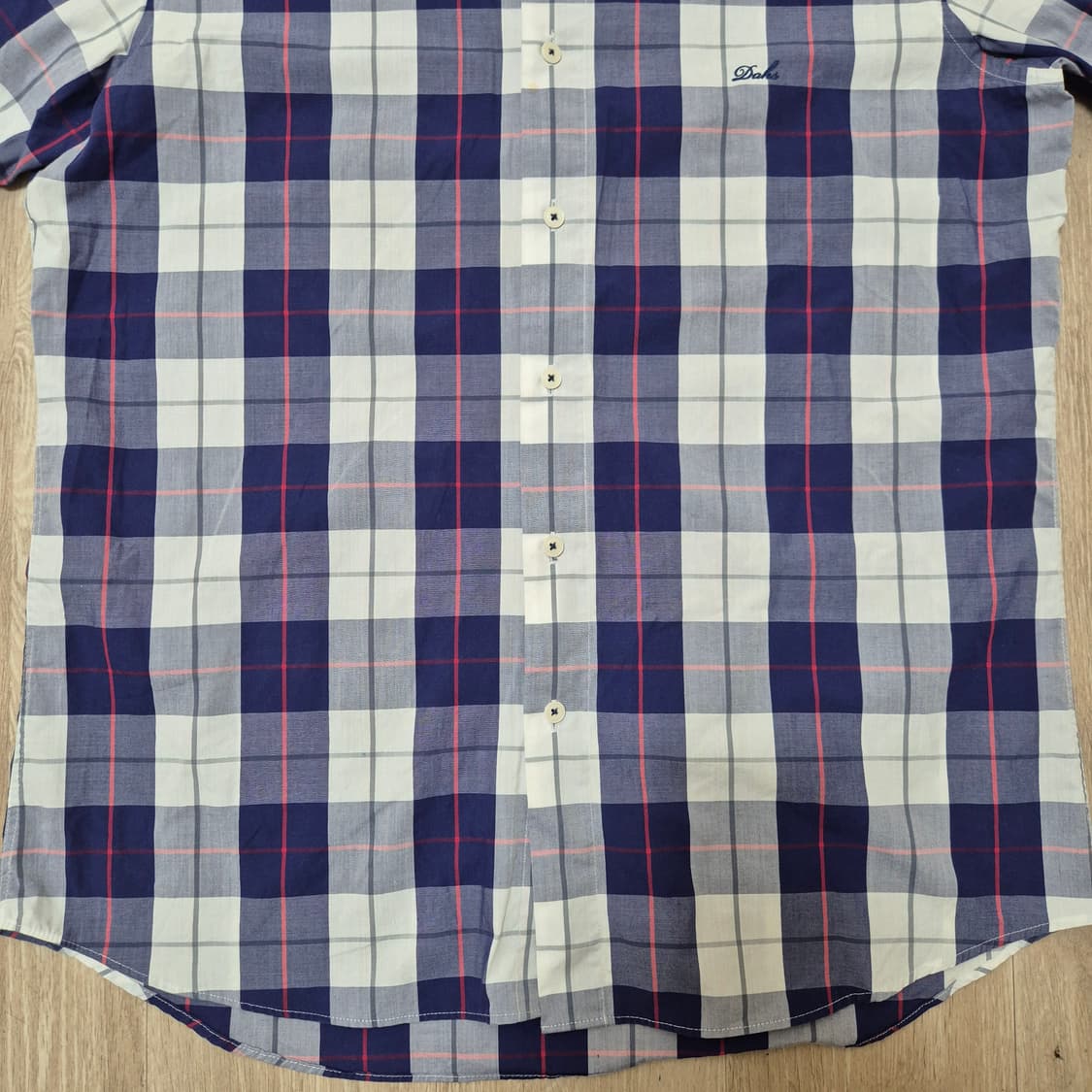 닥스 반팔 체크 셔츠 상품이미지3