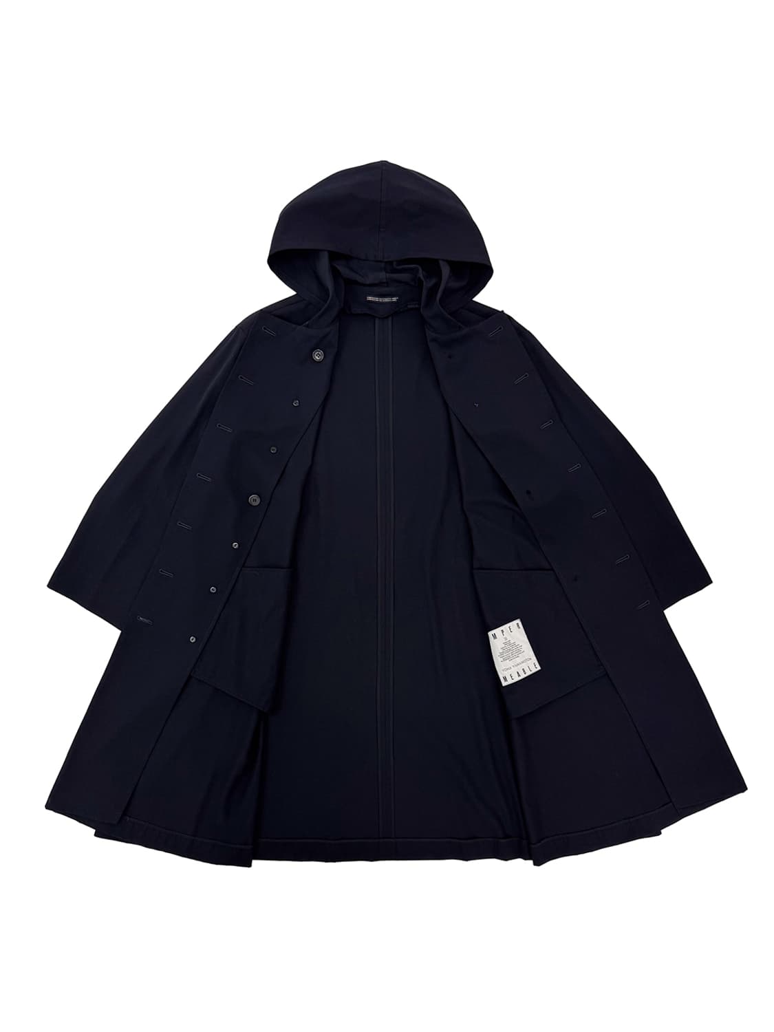  Impermeable Wool Hooded Rain Coat/ 38 상품이미지5