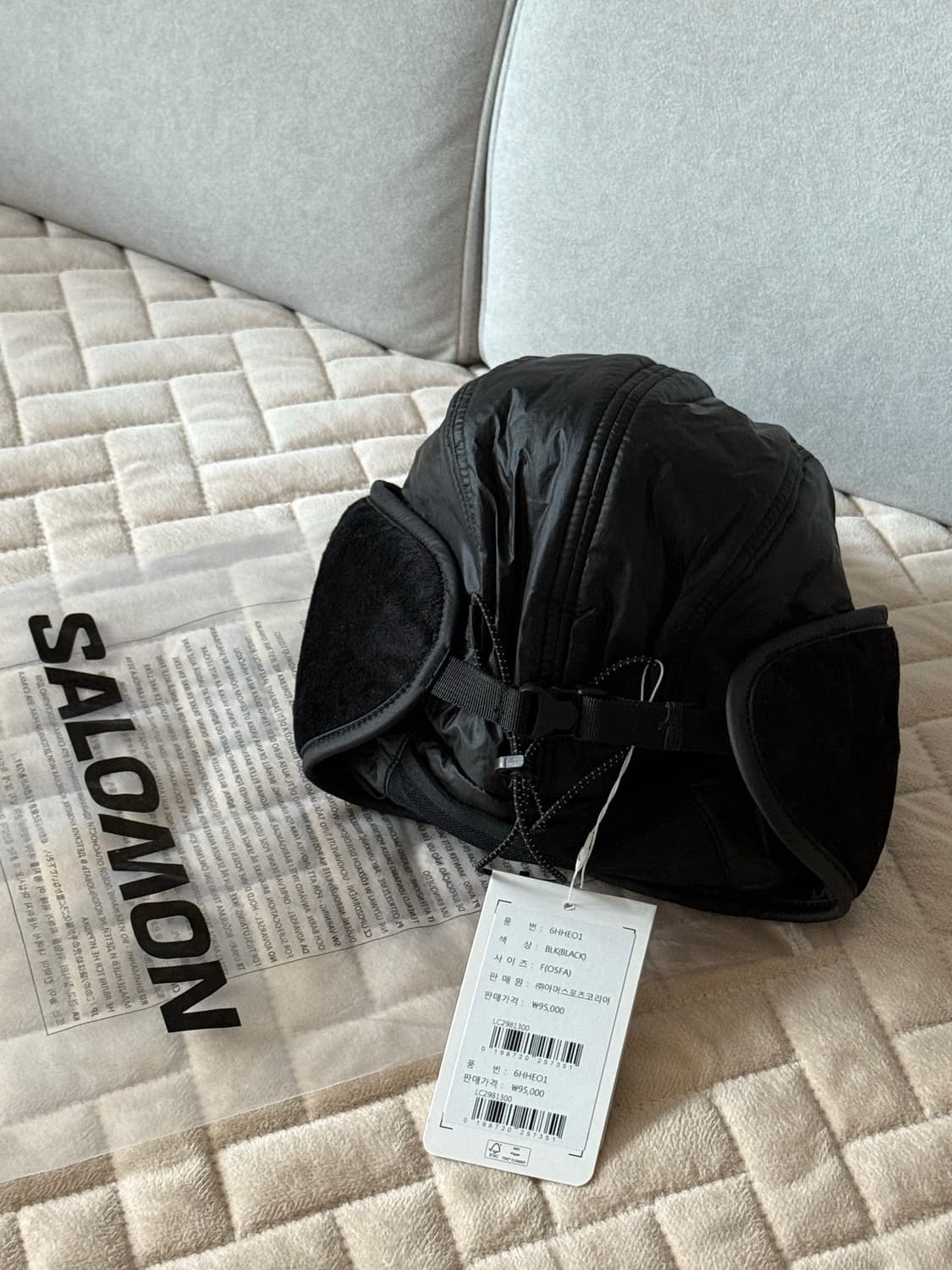 살로몬 트루퍼햇 블랙 새제품 상품이미지2