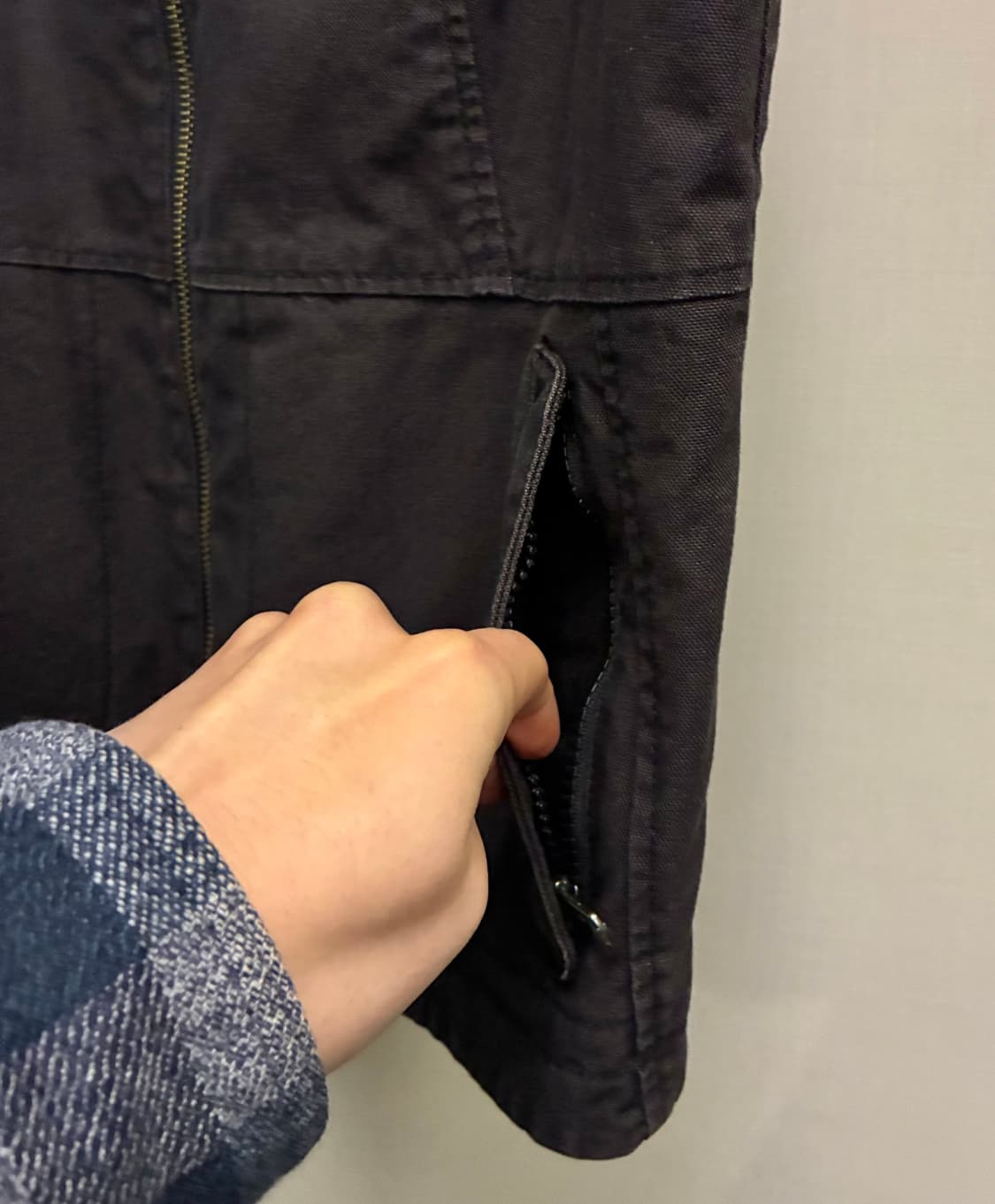 (S~M)할리데이비슨 캔버스 코튼 라이너 베스트 조끼 상품이미지4