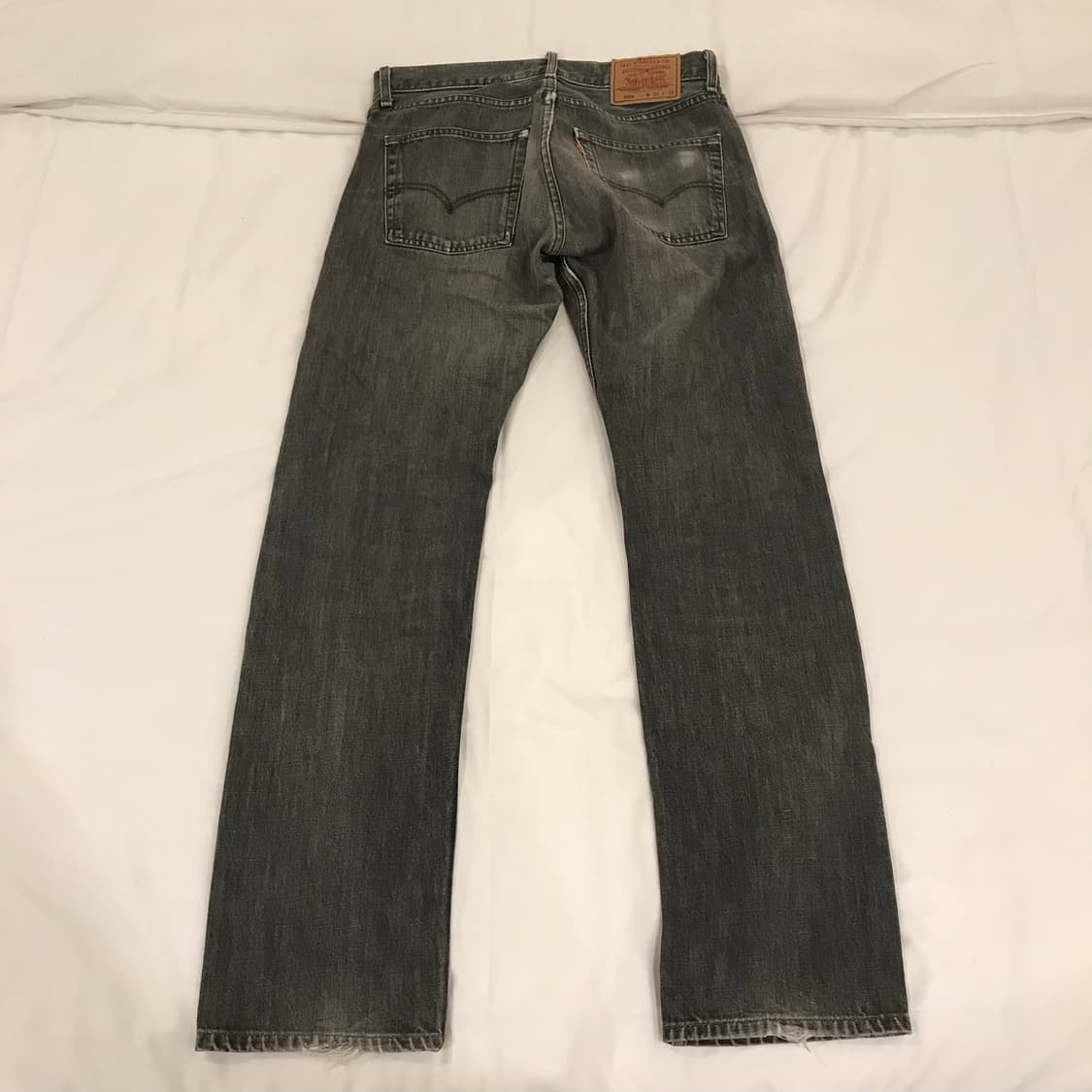 리바이스 505 MADE IN JAPAN 흑청 데님 32/34 상품이미지5