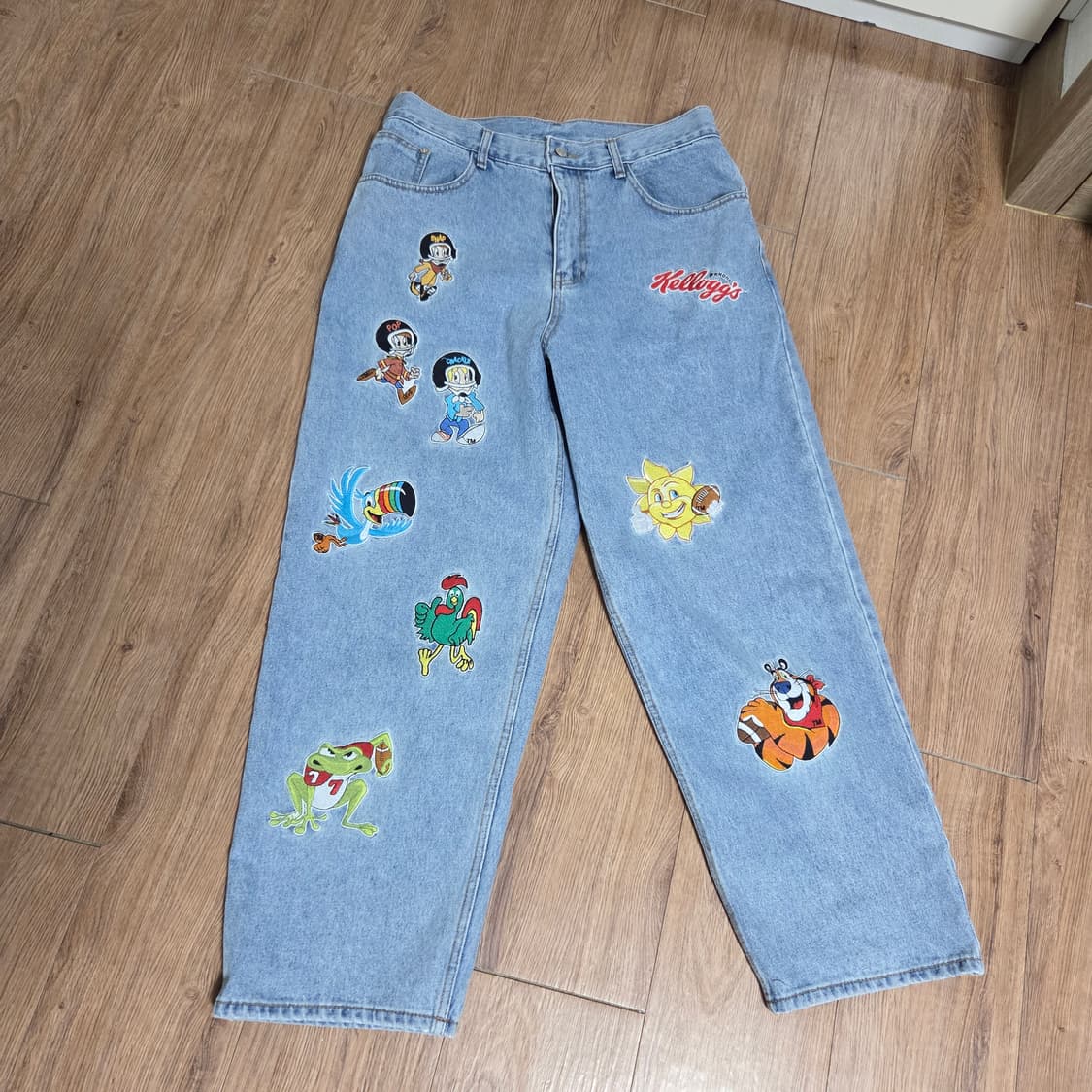 [M] 위캔더스 캘로그 데님팬츠 상품이미지2