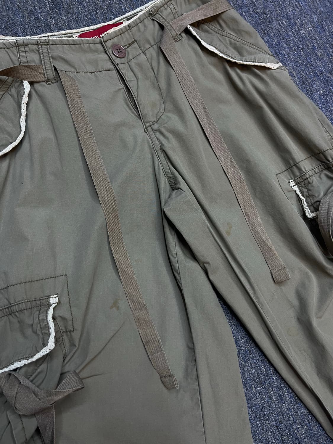 홀리스터 레이스 디테일 카고 상품이미지4