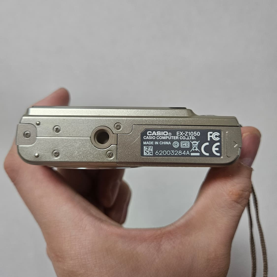 [은채 디카] 카시오 엑슬림 EX-Z1050 골드 디카 르세라핌 상품이미지5