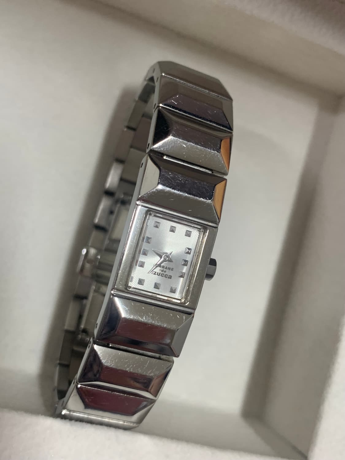 카반 드 주카zucca 실버 메탈 시계 상품이미지2